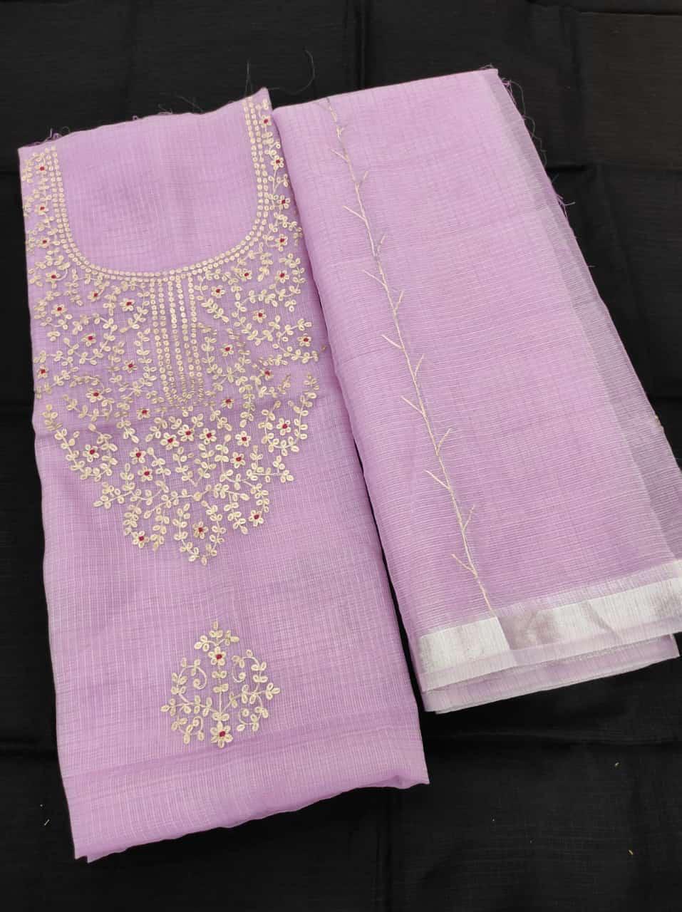 Kota Pittan work Kurta and Dupatta Set